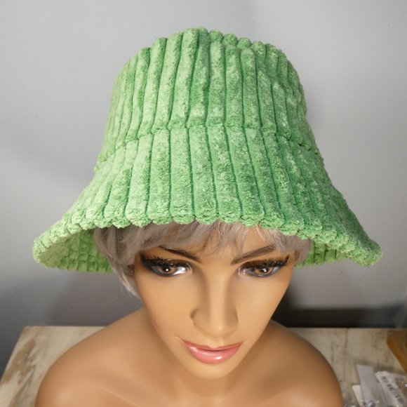 Sage Green velour Romper With Hat main image 1